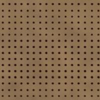 Plain Brown Perforated
