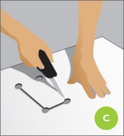 Step 4: Cut Panels to Fit