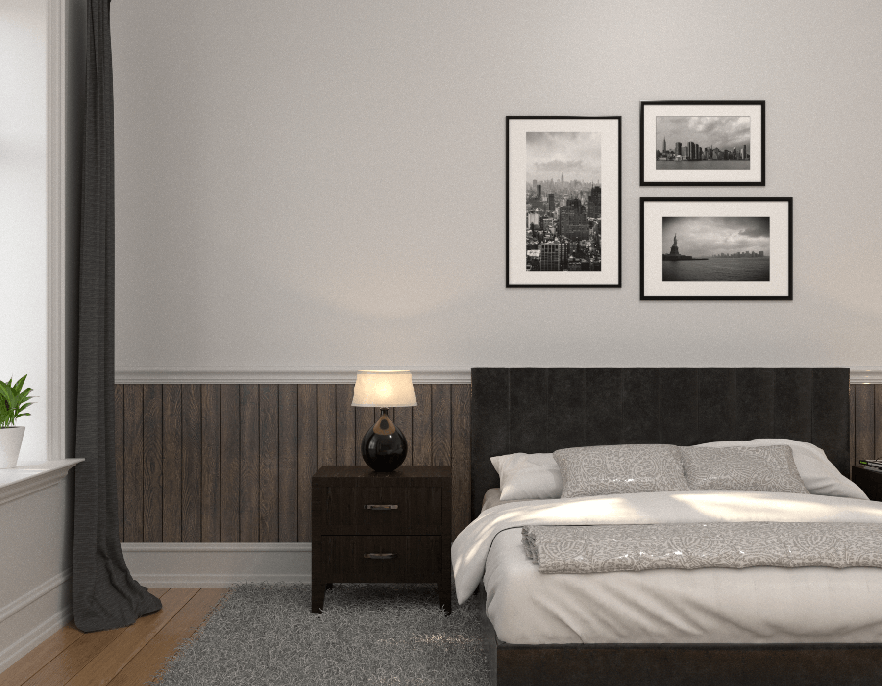 Bedroom Wood Woodburn WC