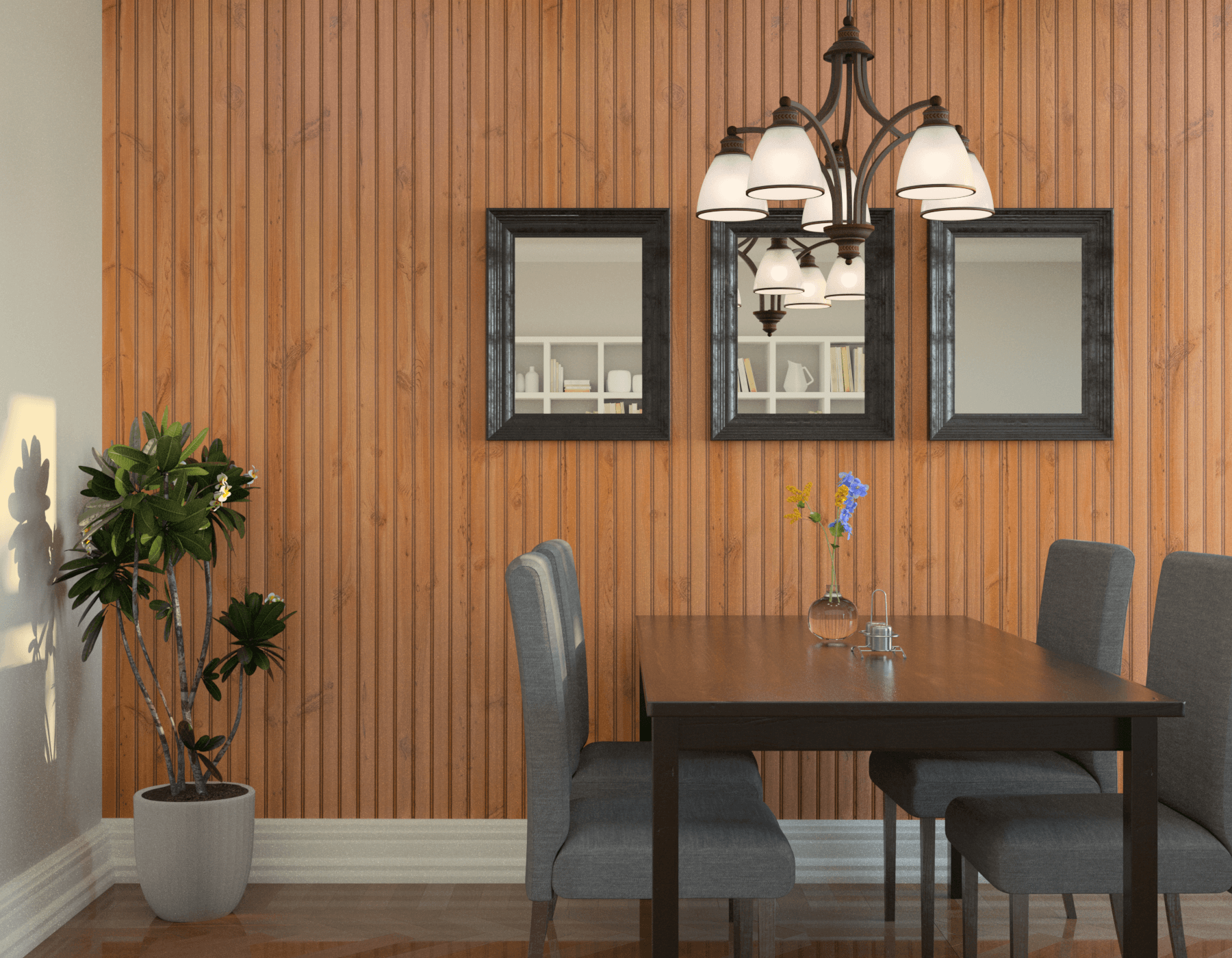 Dining Room Wood Pendleton Beaded