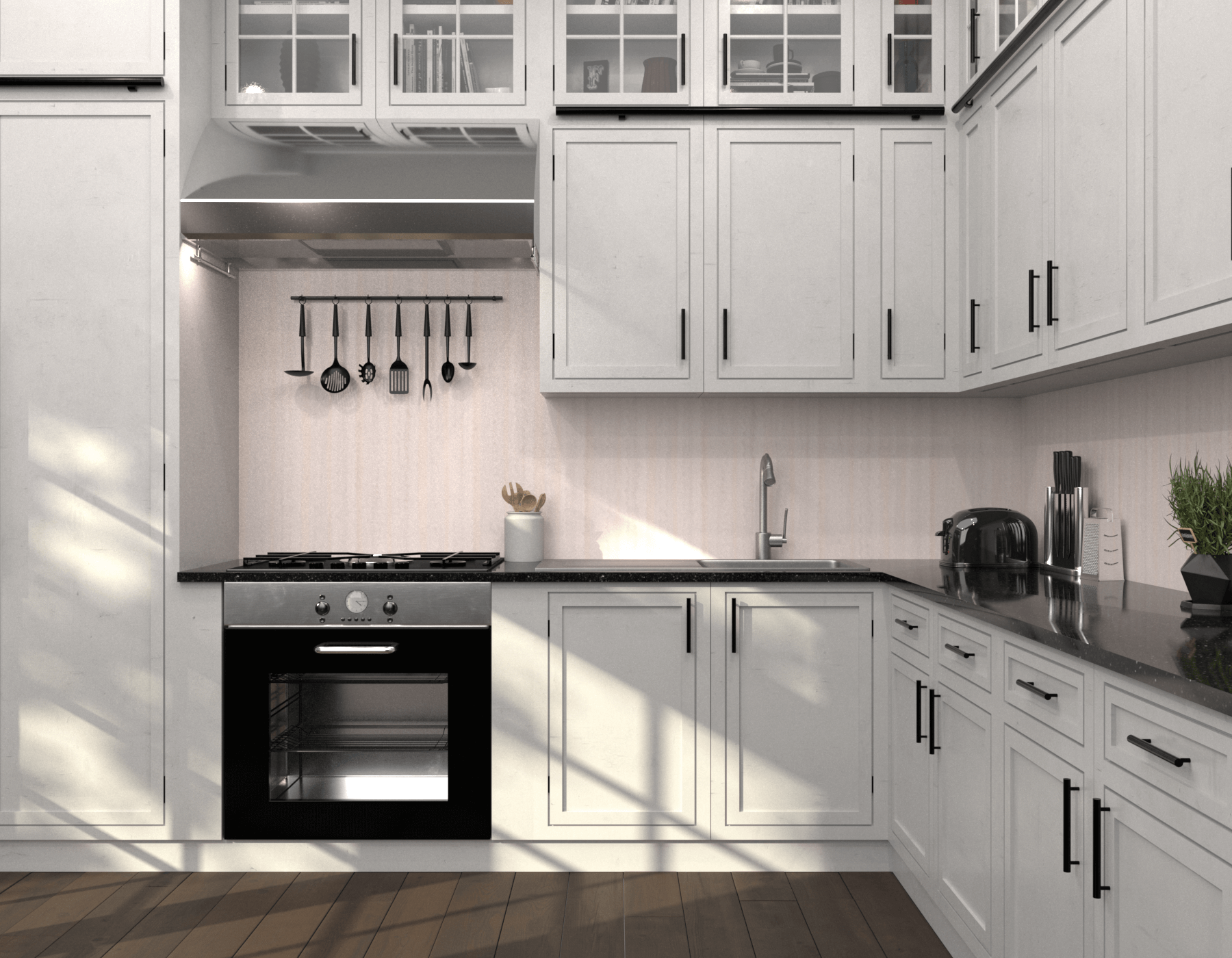 Kitchen Designer Sculptured Stripe