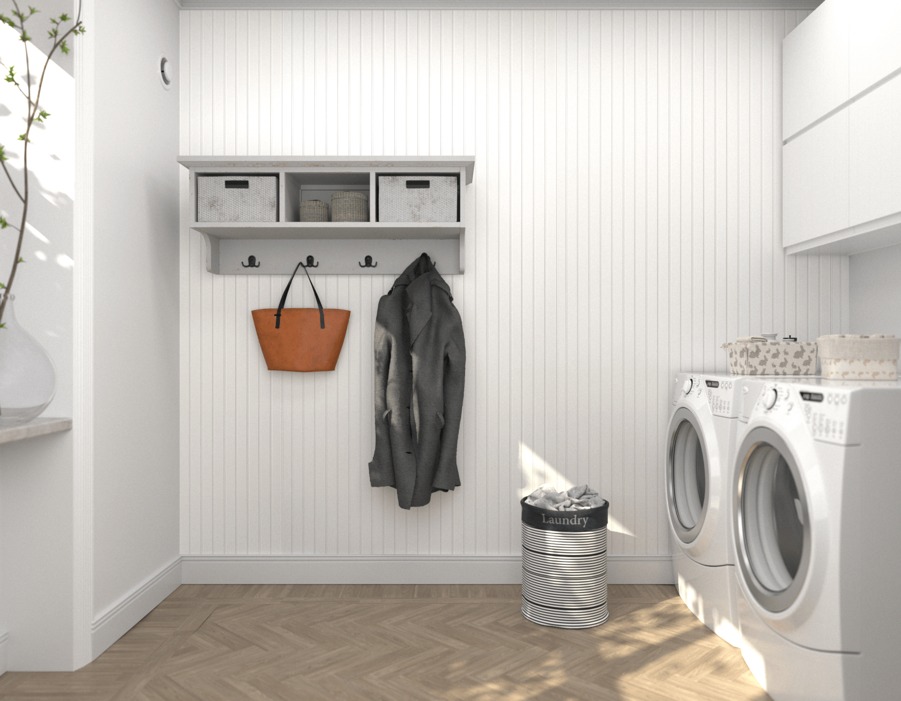 Laundry Beadboard EZ Paintable