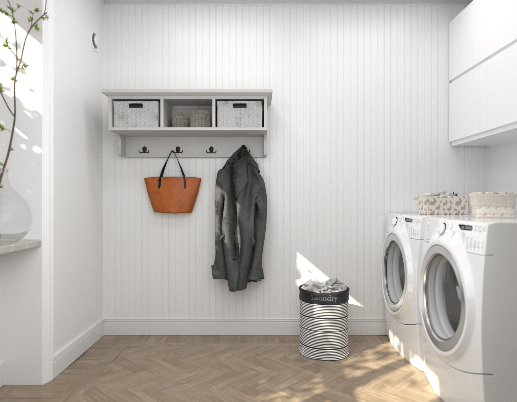 Laundry Beadboard Paintable Deepbead