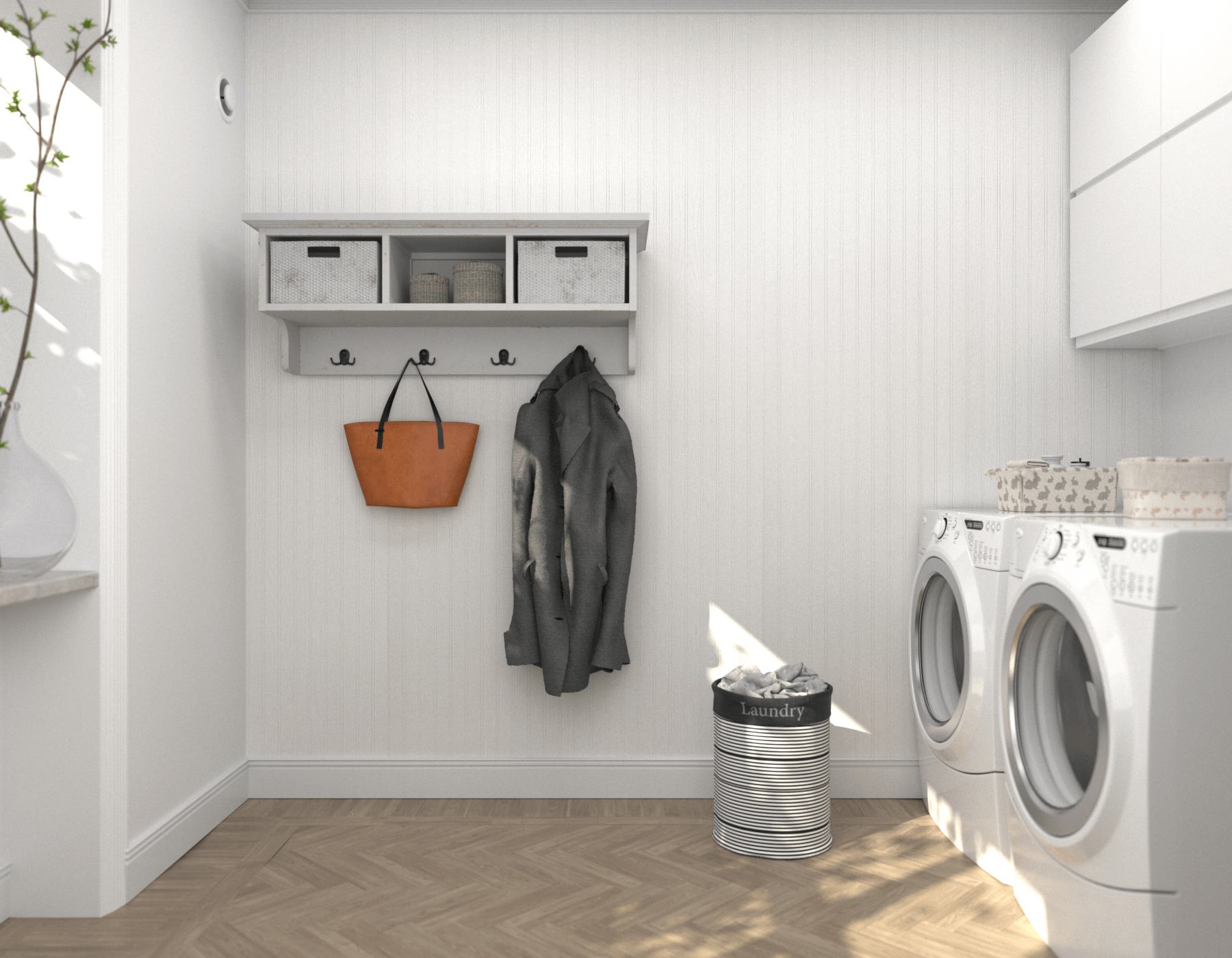 Laundry Beadboard Pinetex