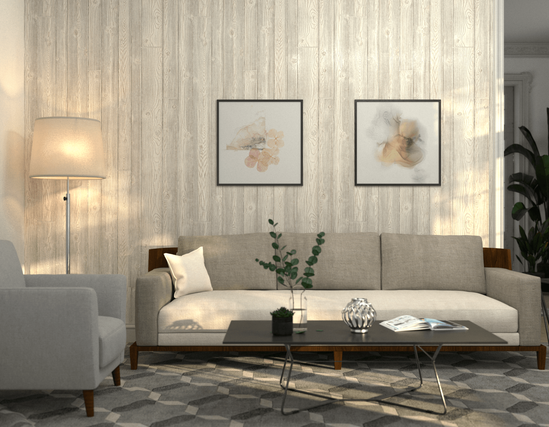 Living Wood Aspen White Homesteader