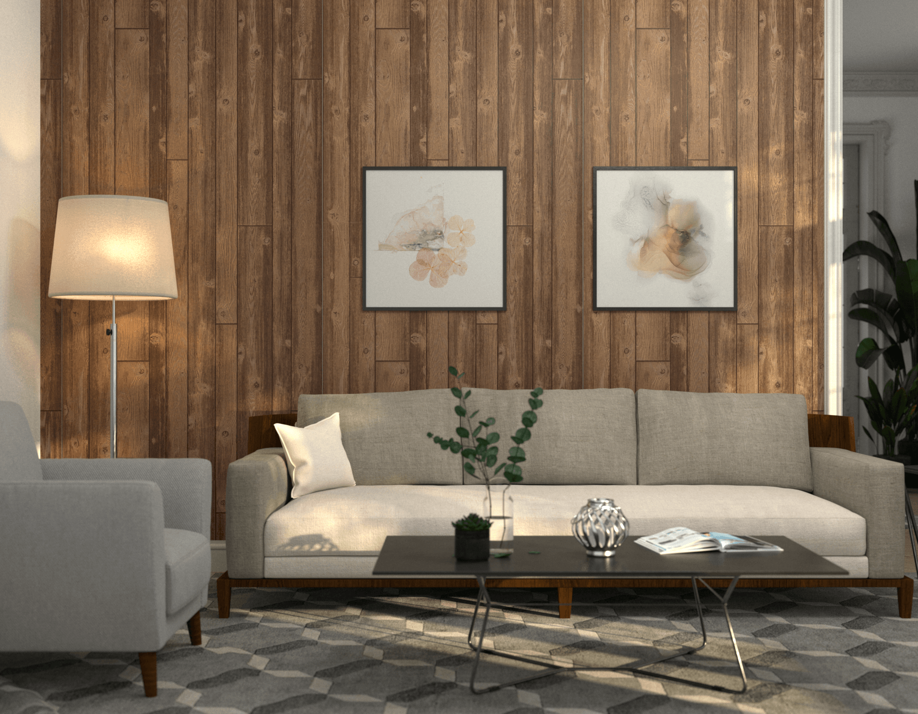 Living Wood Brown Homesteader