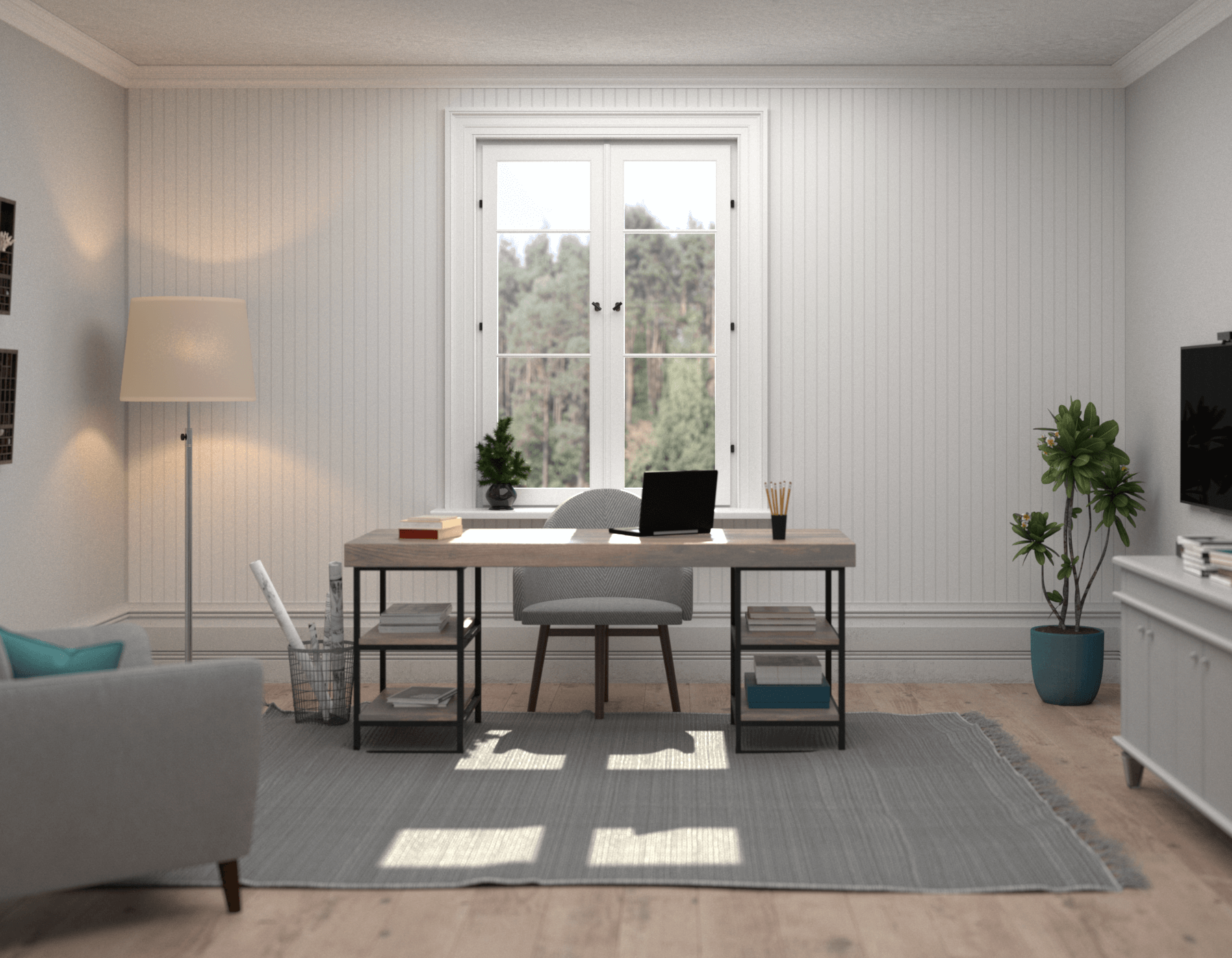 Office Beadboard Paintable Deepbead