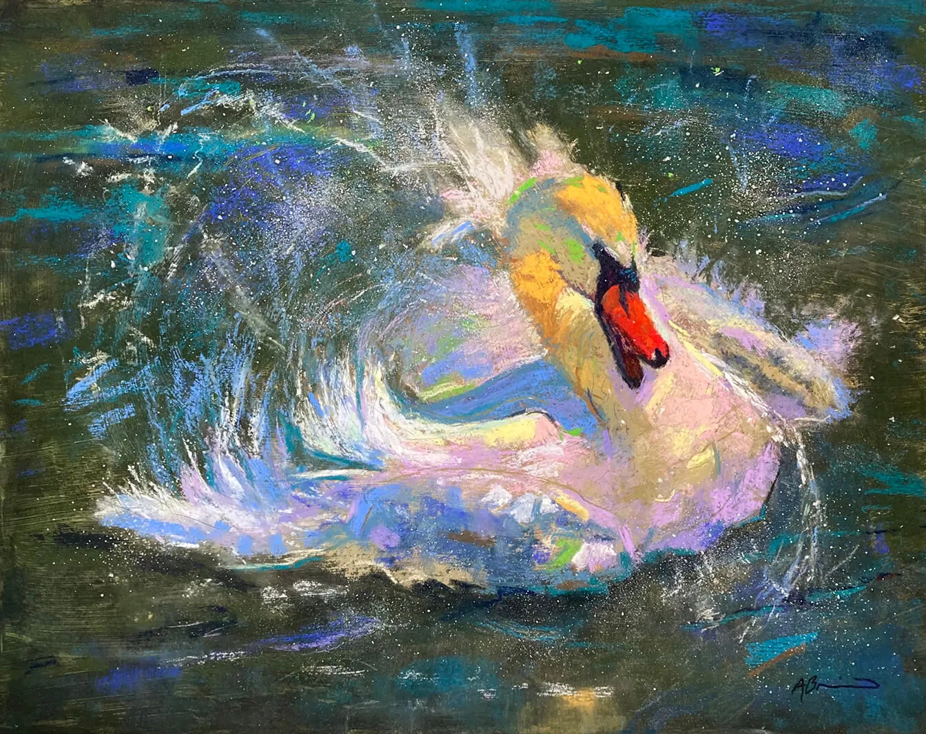 Artwork on DPI Hardboard