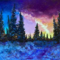 Artwork on DPI Hardboard