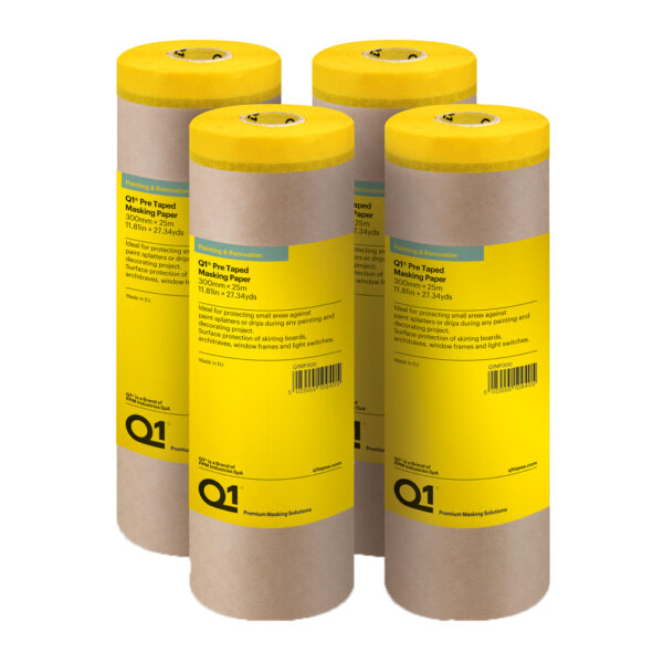 q1-pre-taped-masking-paper-300mm-x-25m-multi-pack-of-4-q1mp300_mpack-1000