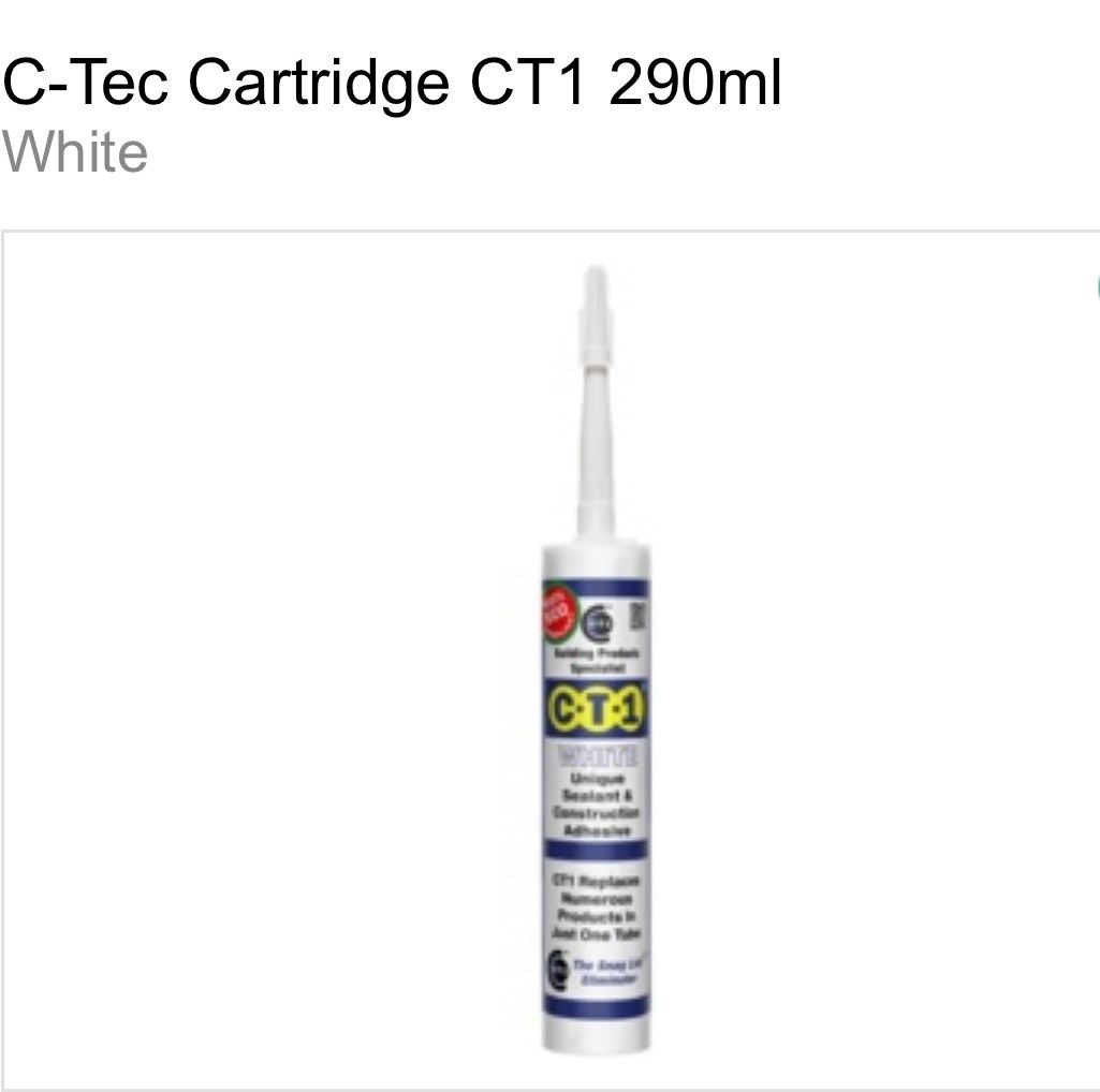 C-Tec Cartridge CT1 290ml White